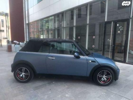 מיני קופר קבריולט קבריולט אוט' 1.6 (122 כ"ס) בנזין 2008 למכירה באור יהודה