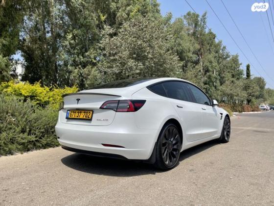 טסלה מודל 3 4X4 AWD Performance אוט' חשמלי (513 כ''ס) B חשמלי 2021 למכירה בקרית ביאליק