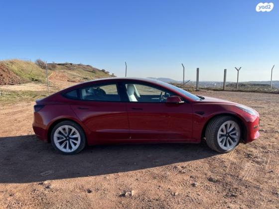 טסלה מודל 3 RWD אוט' חשמלי (283 כ''ס) H חשמלי 2022 למכירה בירושלים