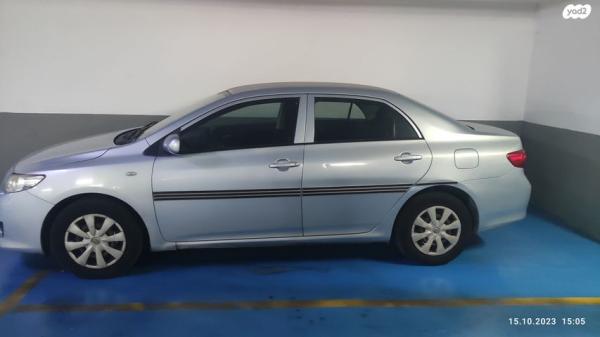 טויוטה קורולה Sun רובוטית 1.6 (124 כ"ס) בנזין 2008 למכירה בפתח תקווה