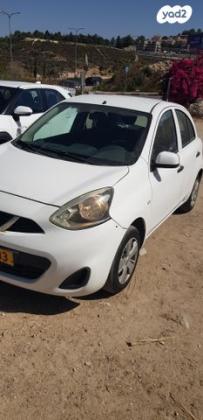 ניסאן מיקרה Visia אוט' 1.2 (80 כ''ס) בנזין 2015 למכירה במעונה