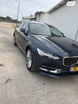 וולוו S90 4X4 T8 Inscription הייבריד אוט' 2.0 (390 כ''ס) היברידי חשמל / בנזין 2020 למכירה בראש פינה
