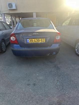פורד פוקוס Trend סדאן אוט' 1.6 (100 כ''ס) בנזין 2007 למכירה באור עקיבא