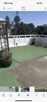 דירת גג 2 חדרים להשכרה בתל אביב יפו | המלך ג'ורג' | לב העיר