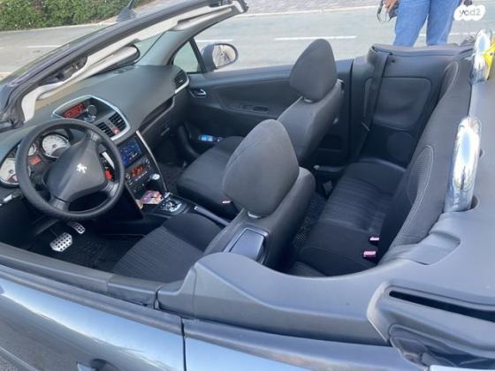 פיג'ו 207 CC קבריולט אוט' 1.6 (120 כ''ס) בנזין 2012 למכירה ביבנה