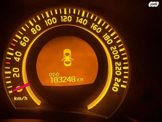 טויוטה קורולה GLI רובוטית 1.6 (124 כ"ס) בנזין 2008 למכירה בבית שמש