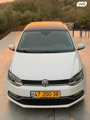 פולקסווגן פולו Comfortline אוט' 1.2 (110 כ''ס) בנזין 2016 למכירה בעין אל אסד