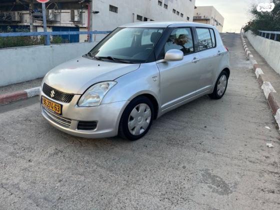 סוזוקי סוויפט GLX אוט' 1.5 (101 כ''ס) בנזין 2008 למכירה בראשון לציון