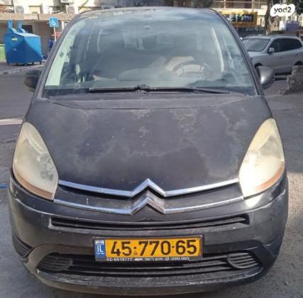 סיטרואן C4 פיקאסו SX אוט' 7 מק' 2.0 (143 כ''ס) בנזין 2008 למכירה בלוד