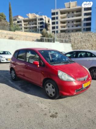 הונדה ג'אז LS אוט' 1.3 (83 כ''ס) בנזין 2006 למכירה בנצרת עילית u002F נוף הגליל