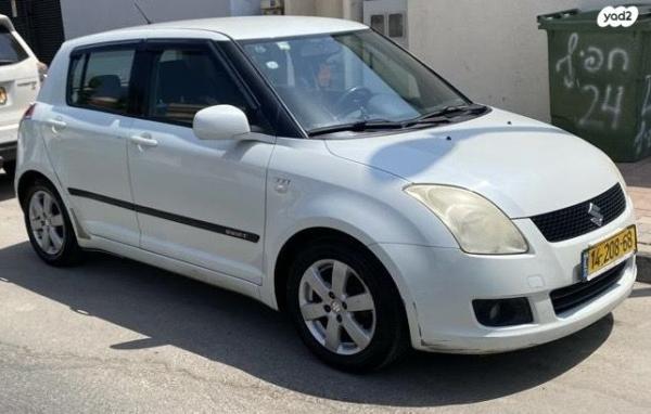 סוזוקי סוויפט GLX אוט' 1.5 (101 כ''ס) בנזין 2009 למכירה בבאר יעקב