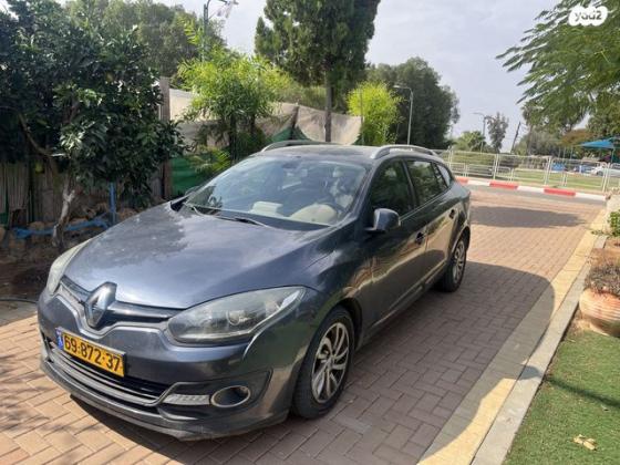 רנו מגאן אסטייט/ גראנד טור Expression אוט' דיזל 1.5 (110 כ''ס) דיזל 2016 למכירה באיתן