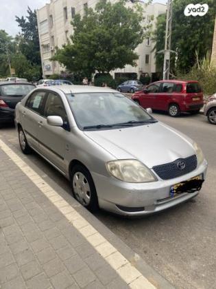 טויוטה קורולה Sun אוט' 1.6 (110 כ''ס) בנזין 2003 למכירה ברמת השרון