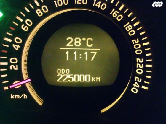 טויוטה קורולה Sun אוט' 1.6 (124 כ"ס) בנזין 2009 למכירה ברכסים