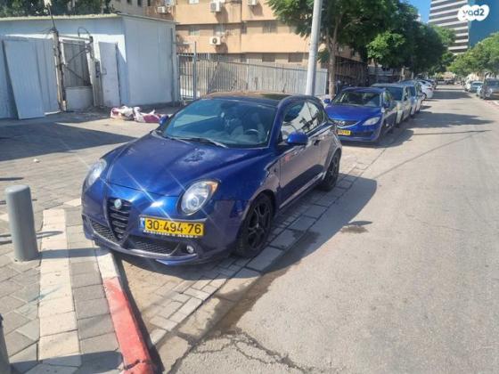 אלפא רומיאו מיטו / MITO Distinctive Multiair אוט' 1.4 (135 כ"ס) בנזין 2011 למכירה בתל אביב יפו