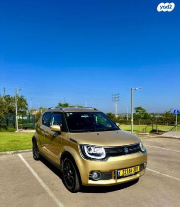 סוזוקי איגניס GLX אוט' 1.2 (90 כ''ס) בנזין 2018 למכירה בנתניה