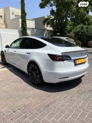 טסלה מודל 3 4X4 AWD Performance אוט' חשמלי (513 כ''ס) B חשמלי 2021 למכירה בנתניה