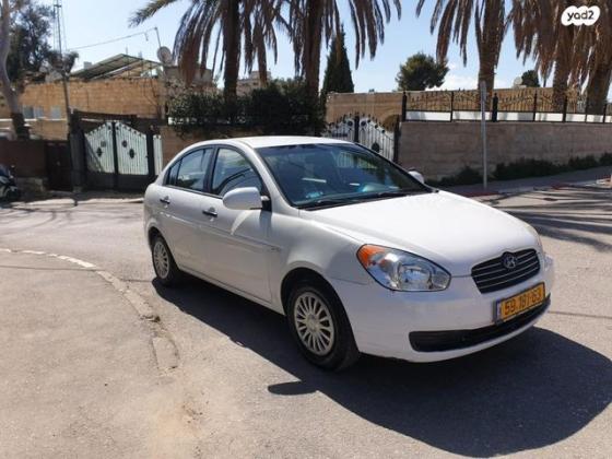 יונדאי אקסנט (עד 2012) GL אוט' 1.4 (97 כ''ס) בנזין 2008 למכירה בירושלים