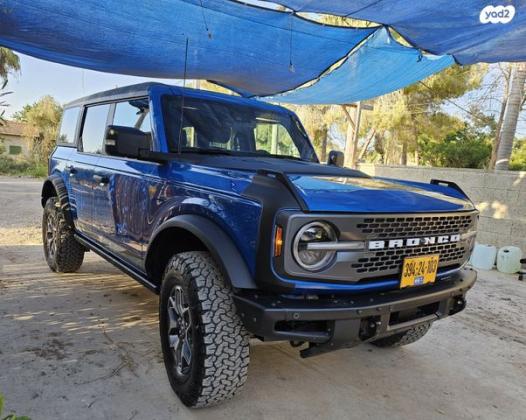 פורד ברונקו 4X4 Bad Lands Lux אוט' 4 דל' 2.7 (330 כ"ס) בנזין 2023 למכירה בטל שחר