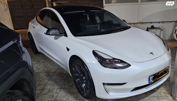 טסלה מודל 3 4X4 AWD Performance אוט' חשמלי (513 כ''ס) B חשמלי 2021 למכירה ברמלה