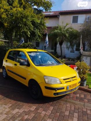 יונדאי גטס GL ידני 1.3 (82 כ''ס) בנזין 2004 למכירה בחצור הגלילית