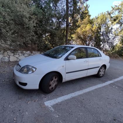 טויוטה קורולה Sun אוט' 1.6 (110 כ''ס) בנזין 2006 למכירה בקרית טבעון