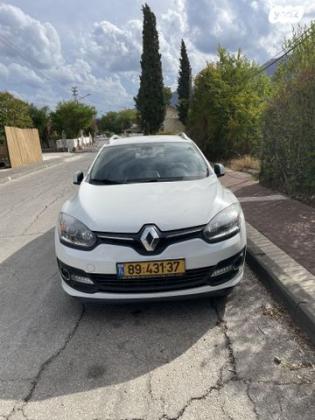 רנו מגאן אסטייט/ גראנד טור Expression אוט' 1.2 (132 כ''ס) בנזין 2016 למכירה בקרית שמונה