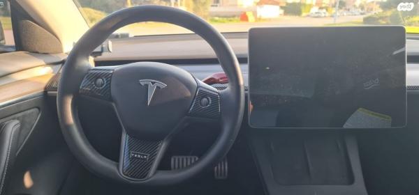 טסלה מודל 3 4X4 AWD Performance אוט' חשמלי (513 כ''ס) B חשמלי 2021 למכירה בחדרה