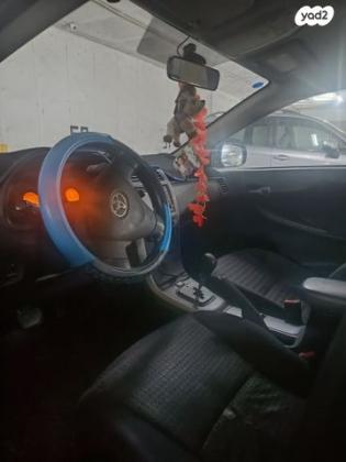 טויוטה קורולה Sun רובוטית 1.6 (124 כ"ס) בנזין 2008 למכירה בירושלים