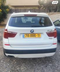 ב.מ.וו X3 4X4 XDRIVE28I Luxury אוט' 2.0 (245 כ''ס) בנזין 2014 למכירה בהוד ה