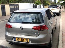 פולקסווגן גולף Trendline אוט' 5 דל' 1.4 (125 כ''ס) בנזין 2016 למכירה 