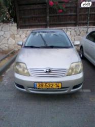 טויוטה קורולה Sun אוט' 1.6 (110 כ''ס) בנזין 2006 למכירה בירושלים