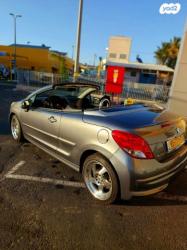 פיג'ו 207 CC קבריולט אוט' 1.6 (120 כ''ס) בנזין 2012 למכירה ביבנה