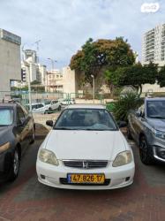 הונדה סיוויק (עד 2006) SR ידני 1.6 (125 כ''ס) בנזין 2000 למכירה באש