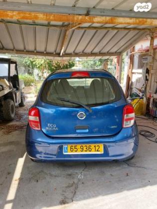ניסאן מיקרה Visia אוט' 1.2 (80 כ''ס) בנזין 2013 למכירה בבית עוזיאל