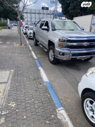 שברולט סילברדו 2500 4X4 LTZ דאבל קבינה אוט' דיזל 6.6 (445 כ''ס) דיזל 2015 למכירה בבאר שבע