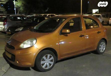 ניסאן מיקרה Visia אוט' 1.2 (80 כ''ס) בנזין 2011 למכירה בירושלים