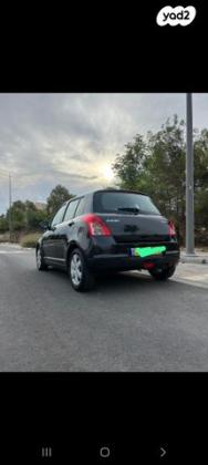 סוזוקי סוויפט GLX אוט' 1.5 (101 כ''ס) בנזין 2010 למכירה בחריש