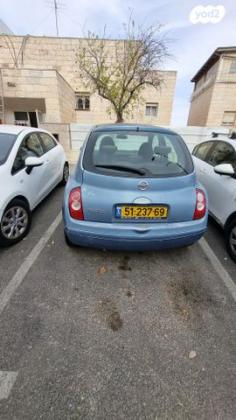 ניסאן מיקרה Acenta אוט' 1.4 (90 כ''ס) בנזין 2009 למכירה בירושלים