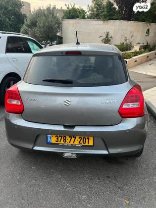 סוזוקי סוויפט GLX אוט' 1.2 (90 כ"ס) בנזין 2018 למכירה בחיפה