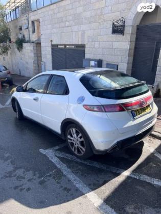 הונדה סיוויק האצ'בק החדשה Sport אוט' 1.8 (140 כ''ס) בנזין 2011 למכירה בירושלים