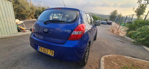 יונדאי i20 Inspire אוט' 1.4 (100 כ"ס) [2009-2015] בנזין 2012 למכירה בנס הרים