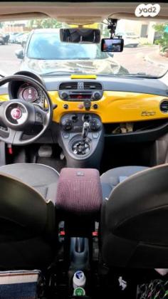 פיאט 500 Lounge דואולוג'יק 1.2 (69 כ"ס) בנזין 2016 למכירה באשדוד