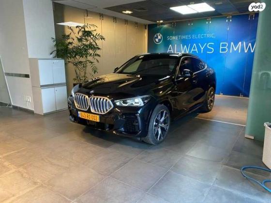 ב.מ.וו X6 4X4 XDRIVE 30D M-Sport אוט' דיזל 3.0 (286 כ''ס) דיזל 2022 למכירה בראשון לציון