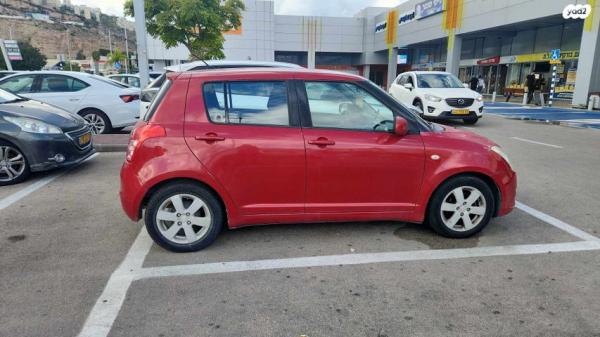 סוזוקי סוויפט GLX אוט' 1.5 (101 כ''ס) בנזין 2008 למכירה בחיפה