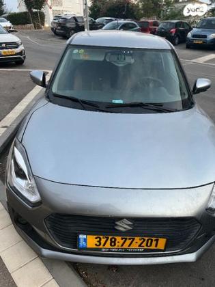 סוזוקי סוויפט GLX אוט' 1.2 (90 כ"ס) בנזין 2018 למכירה בחיפה