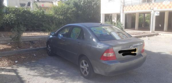 טויוטה קורולה GLI אוט' 1.6 (110 כ''ס) בנזין 2003 למכירה בקרית אתא