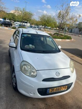 ניסאן מיקרה Visia אוט' 1.2 (80 כ''ס) בנזין 2012 למכירה בכפר סבא
