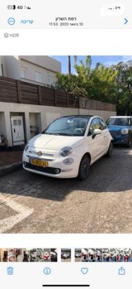 פיאט 500 Lounge דואולוג'יק 1.2 (69 כ"ס) [2016 ואילך] בנזין 2017 למכירה בזיתן