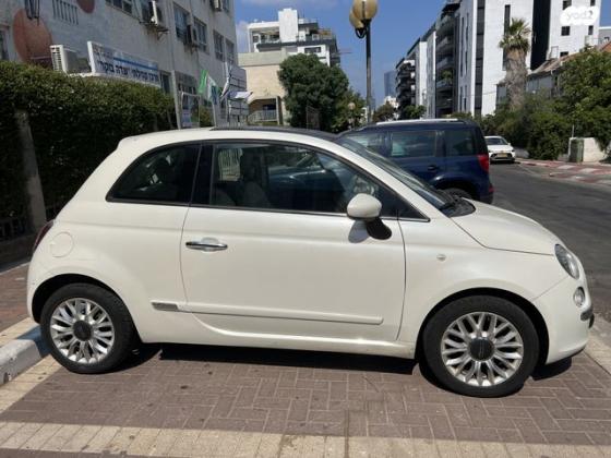 פיאט 500 My Star דואולוג'יק 1.2 (69 כ"ס) בנזין 2015 למכירה בגבעתיים